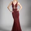 Prom Metallic Glitter Mermaid Dress By Cinderella Divine KC1875 2 Prom Metallic Glitter Mermaid Dress By Cinderella Divine KC1875