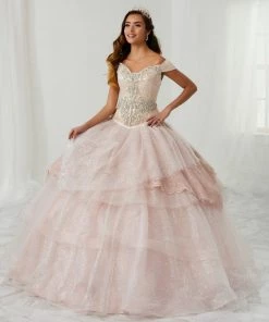 LA Glitter By House Of Wu Glitter Off Shoulder Quinceanera Dress By LA Glitter 24088 Quinceañera 13 LA Glitter By House Of Wu Glitter Off Shoulder Quinceanera Dress By LA Glitter 24088 Quinceañera