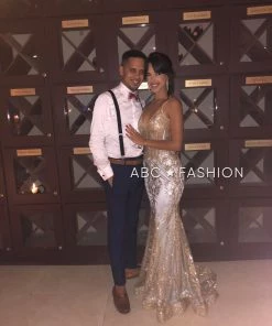 Glitter Print Mermaid Dress By Cinderella Divine J810 28 Glitter Print Mermaid Dress By Cinderella Divine J810