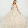 Glitter Print Quinceanera Dress By House Of Wu 26970