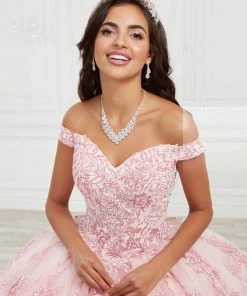 Glitter Print Quinceanera Dress By House Of Wu 26970