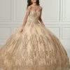 Glitter Print Quinceanera Dress By House Of Wu 26982