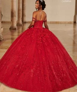 Glitter Print Quinceanera Dress By Mary's Bridal MQ1099 13 Glitter Print Quinceanera Dress By Mary's Bridal MQ1099