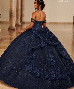 Glitter Print Quinceanera Dress By Mary's Bridal MQ1099 17 Glitter Print Quinceanera Dress By Mary's Bridal MQ1099