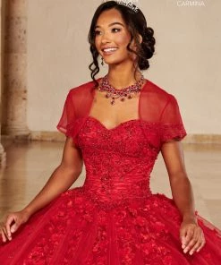 Glitter Print Quinceanera Dress By Mary's Bridal MQ1099 15 Glitter Print Quinceanera Dress By Mary's Bridal MQ1099