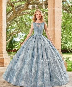 Ragazza Fashion Quinceañera Blue Quinceanera Dress By Ragazza DV72-572