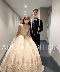 Glitter Sequin Off Shoulder Quinceanera Dress By House Of Wu 26960 Quinceañera