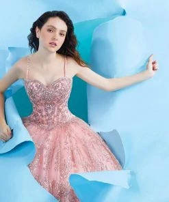 Forever Quince By Ragazza Fashion Glitter Sweetheart Quinceanera Dress By Forever Quince FQ817