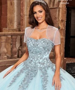 Glitter Tulle Quinceanera Dress By Mary's Bridal MQ1090