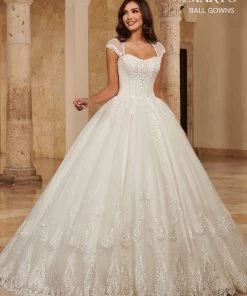 Mary's Bridal Ball Gowns Collection Wedding Dresses Glitter Tulle Wedding Ball Gown By Mary's Bridal MB6088