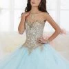 Gold Beaded Strapless Dress By House Of Wu Fiesta Gowns 56286