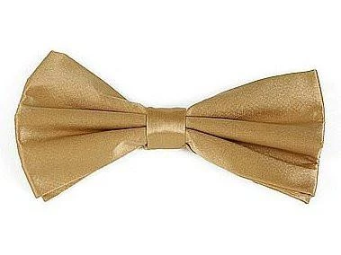 Vesuvio Napoli Gold Silk Self Tie Bow Ties 4 Vesuvio Napoli Gold Silk Self Tie Bow Ties