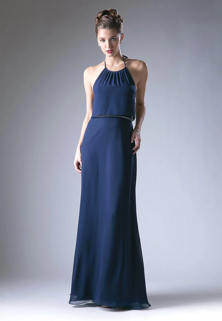 Prom Long Halter Chiffon Dress By Cinderella Divine CH523 5 Prom Long Halter Chiffon Dress By Cinderella Divine CH523