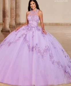 Mary's Bridal Halter Quinceanera Dress By Alta Couture MQ3085