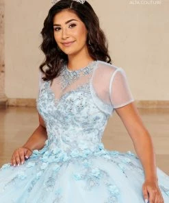 Mary's Bridal Halter Quinceanera Dress By Alta Couture MQ3085