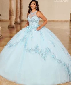 Mary's Bridal Halter Quinceanera Dress By Alta Couture MQ3085