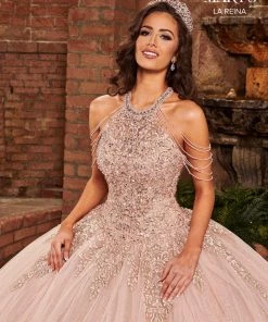 Halter Quinceanera Dress By Mary's Bridal MQ2137