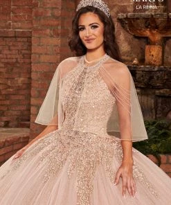 Halter Quinceanera Dress By Mary's Bridal MQ2137