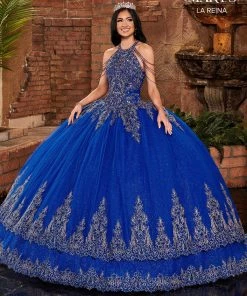 Halter Quinceanera Dress By Mary's Bridal MQ2137