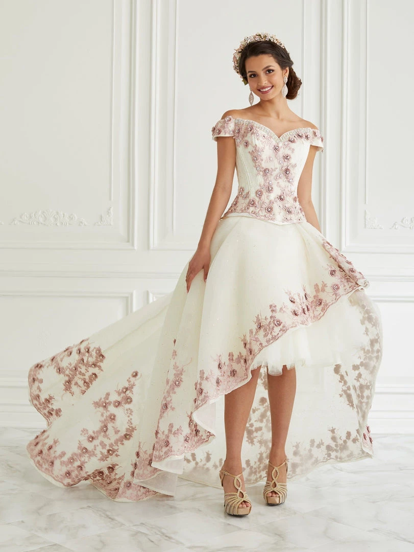 LA Glitter By House Of Wu High Low Quinceanera Dress By LA Glitter 24092 Quinceañera 5 LA Glitter By House Of Wu High Low Quinceanera Dress By LA Glitter 24092 Quinceañera