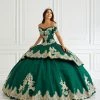 LA Glitter By House Of Wu High Low Quinceanera Dress By LA Glitter 24094