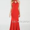 Prom High-Neck Mermaid Dress With Lace Appliques By Poly USA 8172