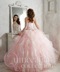 Strapless Quinceanera Dress With Mini Skirt By House Of Wu 26811 17 Strapless Quinceanera Dress With Mini Skirt By House Of Wu 26811