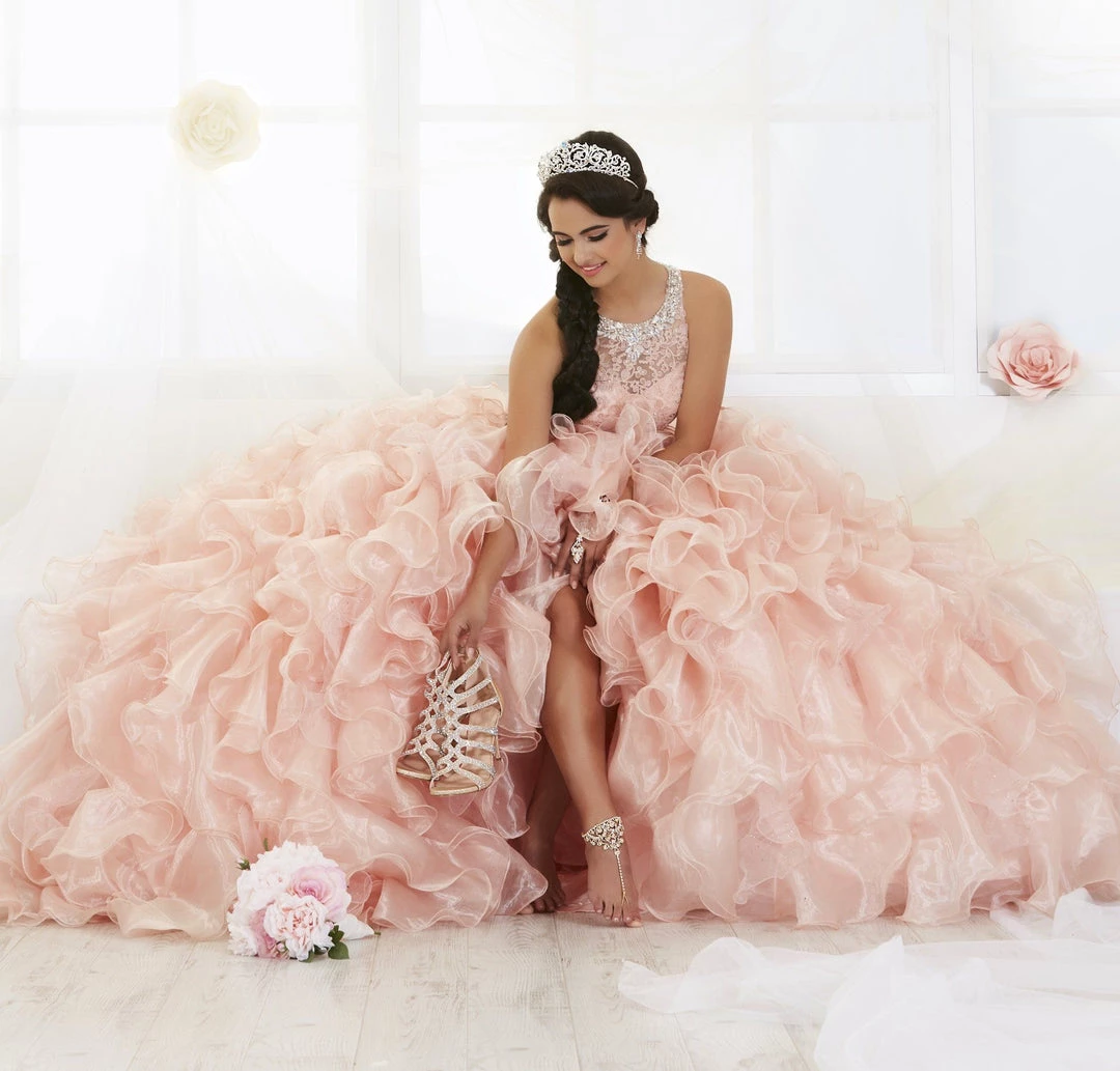 Crop Top Quinceanera Dress With Mini Skirt By House Of Wu 26813 10 Crop Top Quinceanera Dress With Mini Skirt By House Of Wu 26813