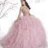 Quinceañera Ruffled Sleeveless Quinceanera Dress By House Of Wu 26835