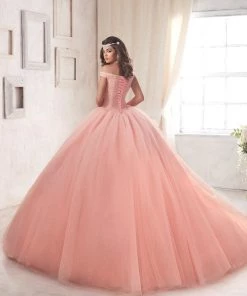 Off Shoulder A-line Quinceanera Dress By House Of Wu 26844