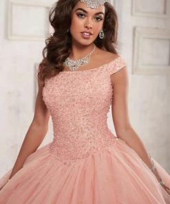 Off Shoulder A-line Quinceanera Dress By House Of Wu 26844