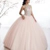 House Of Wu Fiesta Gowns Quinceañera Illusion A-line Quinceanera Dress By Fiesta Gowns 56327