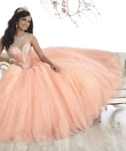 Illusion A-line Quinceanera Dress By House Of Wu 26866