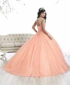 Illusion A-line Quinceanera Dress By House Of Wu 26866