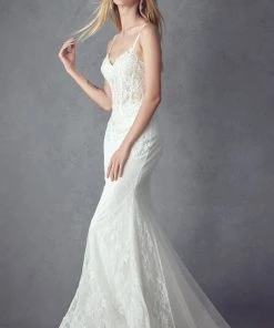 Illusion Lace Corset Mermaid Dress By Juliet 250 Prom