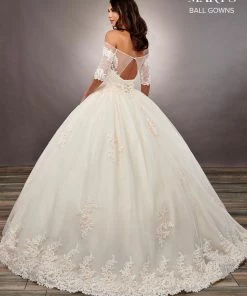 Mary's Bridal Ball Gowns Collection Wedding Dresses Off Shoulder Wedding Dress By Mary's Bridal MB6060