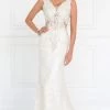Prom Ivory Lace Mermaid Gown With Sheer Cutouts By Elizabeth K GL1533 2 Prom Ivory Lace Mermaid Gown With Sheer Cutouts By Elizabeth K GL1533