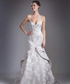 Jacquard Mermaid Dress By Cinderella Divine 13450 Prom