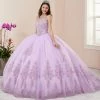 Jeweled Glitter Illusion Quinceanera Dress By House Of Wu 26958 Quinceañera