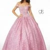 Jeweled Off The Shoulder Ball Gown By Elizabeth K GL1821 1 Jeweled Off The Shoulder Ball Gown By Elizabeth K GL1821