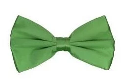 Vesuvio Napoli Kiwi Green Silk Bow Ties