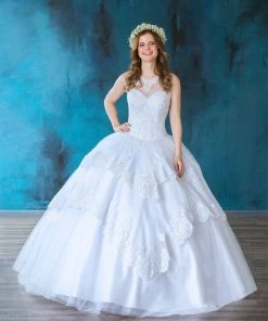 Calla Collection Lace Applique Quinceanera Dress By Calla KY75208X Quinceañera 45 Calla Collection Lace Applique Quinceanera Dress By Calla KY75208X Quinceañera