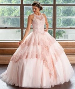 Calla Collection Lace Applique Quinceanera Dress By Calla KY75208X Quinceañera 36 Calla Collection Lace Applique Quinceanera Dress By Calla KY75208X Quinceañera