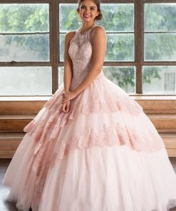 Calla Collection Lace Applique Quinceanera Dress By Calla KY75208X Quinceañera 35 Calla Collection Lace Applique Quinceanera Dress By Calla KY75208X Quinceañera