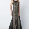Prom Lace Applique Mermaid Gown By Juliet 656