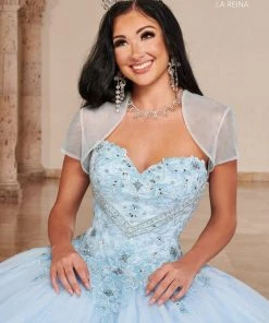 Quinceañera Lace Applique Quinceanera Dress By Mary's Bridal MQ2146