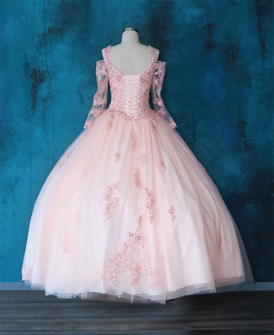 Calla Collection Lace Bell Sleeve Quinceanera Dress By Calla KY70029 Quinceañera 4 Calla Collection Lace Bell Sleeve Quinceanera Dress By Calla KY70029 Quinceañera