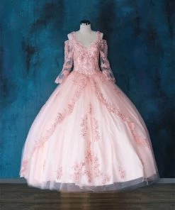 Calla Collection Lace Bell Sleeve Quinceanera Dress By Calla KY70029 Quinceañera 11 Calla Collection Lace Bell Sleeve Quinceanera Dress By Calla KY70029 Quinceañera