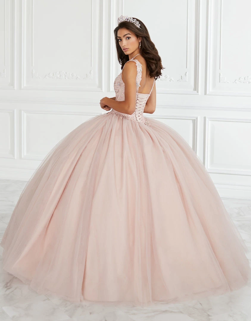 House Of Wu Fiesta Gowns Lace Bodice V-Neck Quinceanera Dress By Fiesta Gowns 56389 Quinceañera 4 House Of Wu Fiesta Gowns Lace Bodice V-Neck Quinceanera Dress By Fiesta Gowns 56389 Quinceañera