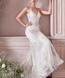 Lace Mermaid Corset Dress By Cinderella Divine J825W